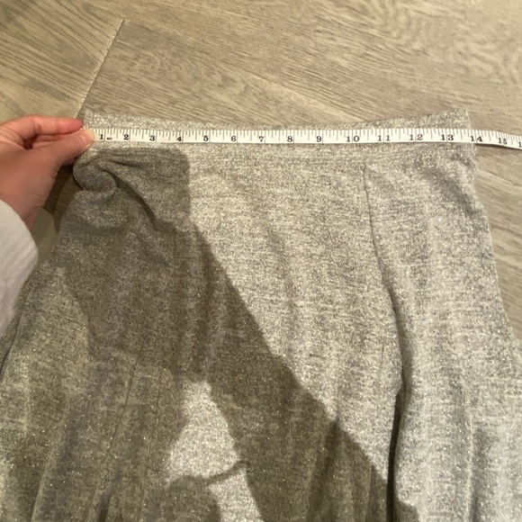 Gap | Softspun Metallic Midi Circle Skirt | Size Small - Picture 7 of 7